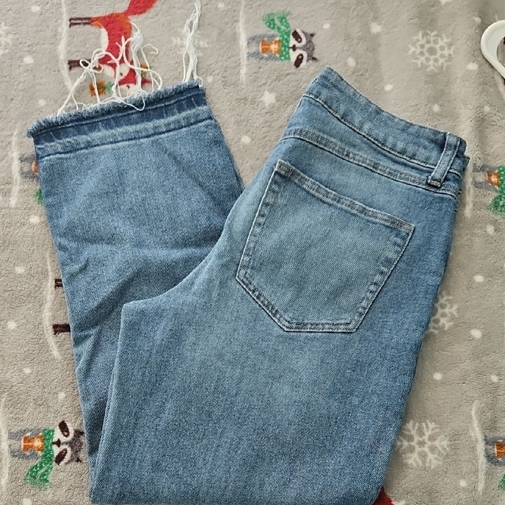 Classic Blue Straight Leg Women's Jeans